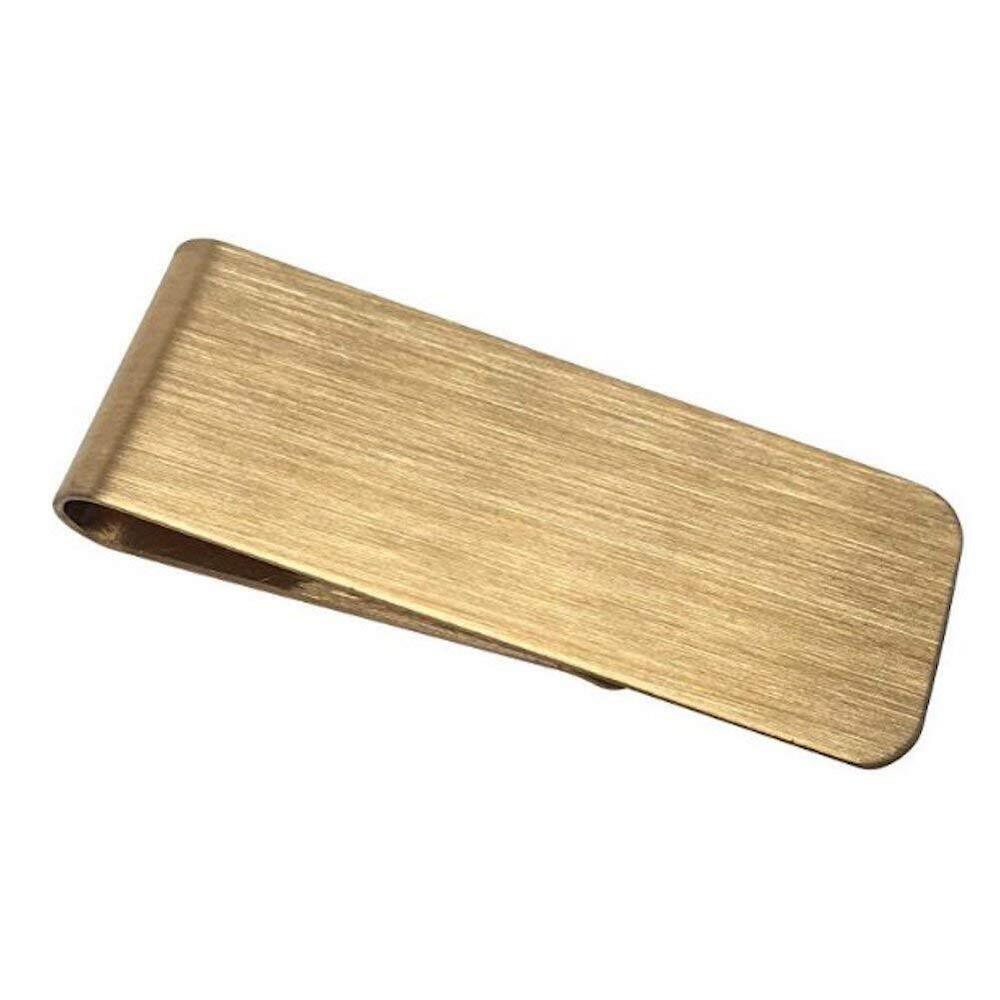 9960 Stainless Steel Money Clip Holder Slim 4, Gold
